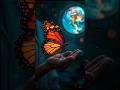 Butterflies That Don’t Migrate? Scientists Unlock Genetic Secrets #shorts #science #facts #universe