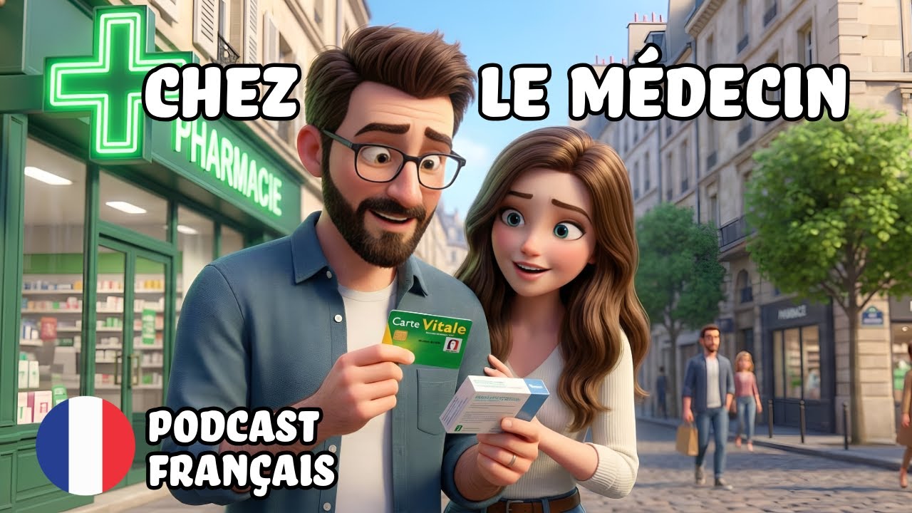 Aller chez le Médecin & Pharmacie 💊 | Apprendre le Français | Podcast