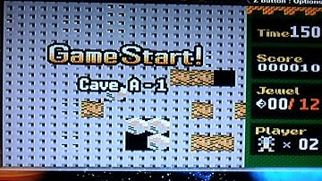 Boulder Dash EX for GBA Game Boy Advance Review