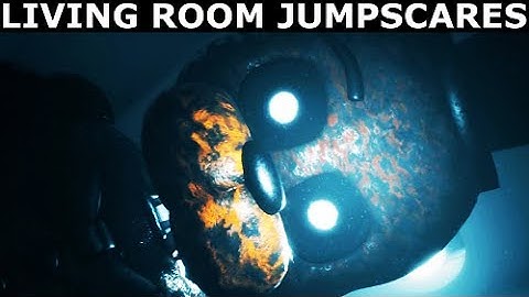 The Joy Of Creation: Story Mode - Living Room Jumpscares (FNAF Horror Game 2017) (No Commentary)