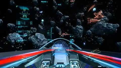 M50 in Star Citizen Alpha 2.0 - Couple of cool kills.