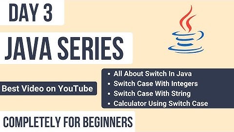Switch case in java | calculator program in java using switch case | how to use switch case in java