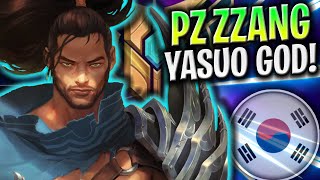 PZ ZZANG THE BEST YASUO IN KOREA IS INSANE! - PZ ZZANG Plays Yasuo vs Xerath!