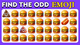 Can You Find the Odd Emoji Out in These Pictures puzzles? Emoji Puzzle Brain games | Odd one out