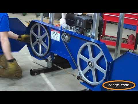 Range Road Sawmill Blade Belt Replacement