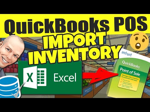 QuickBooks POS: Inventory Import from Excel Spreadsheet