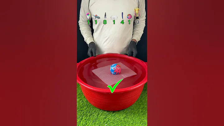 try to guess how many tissue paper it tooks! what will happend next? #satisfying #asmr #tissuepaper