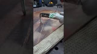 Чеканка меди для мангальной вытяжки (part 3) #медь #чеканка #вытяжка #мангал