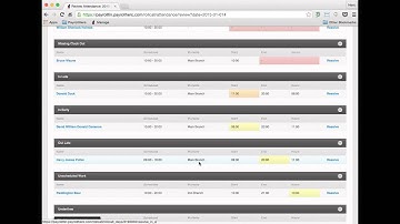 PayrollHero Attendance Overview
