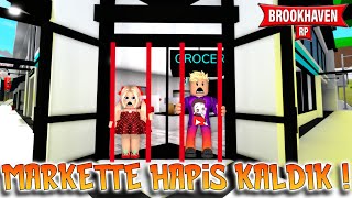 Markette Hapis Kaldık ! | ROBLOX BrookhavenRP