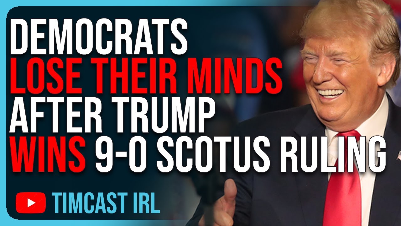 Democrats LOSE THEIR MINDS After Trump WINS 9-0 SCOTUS Ruling & WILL Stay On Ballot