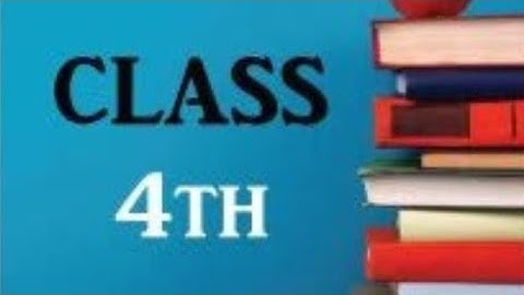 class 4 Chapter 15 exercise 15.1