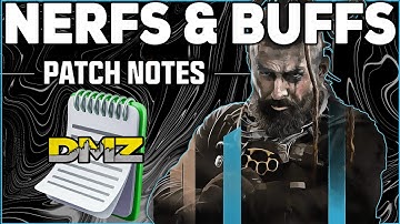 DMZ HUGE UPDATE SEASON 5 Patch Notes - Weapon Buffs and Nerfs, Bug Fixes (MW2, Warzone)