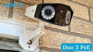 Reolink Duo 3 PoE 16MP Security Camera Setup