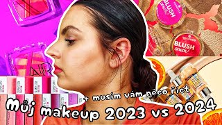 Moje makeup rutina 2023 vs 2024 | Proč jsem měla pauzu s YouTube