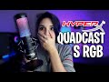 HYPERX QUADCAST S RGB 🔥 | Unboxing y review completa!