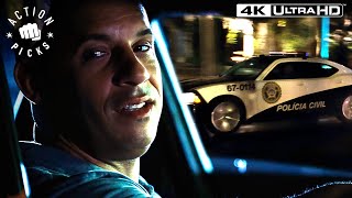The Crew Race Police Cars | Fast Five 4k HDR