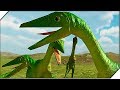 АТАКА МАЛЕНЬКИХ ДИНОЗАВРОВ - Игра Beast Battle Simulator # 5. Битва динозавров
