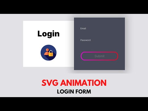 SVG Animation Login Form Using Html Css & Javascript