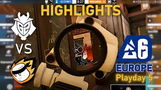 WINNER TO PLAYOFFS! G2 vs MnM - HIGHLIGHTS - Playday 5 - EUL 2023 Stage 2 - R6 Esport