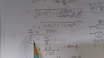 Hindi HC Verma Chapter 39 Question 12 | Solution | Alternating Current
