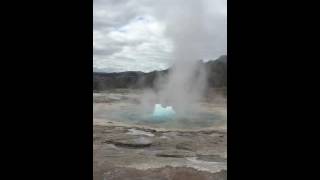 Strokkur Geysir In Iceland