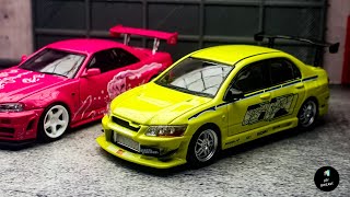 Mitsubishi Lancer Evolution VII Fast and Furious Livery by Fast&Speed | UNBOXING and REVIEW