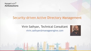 Security-driven Active Directory Management in 2019
