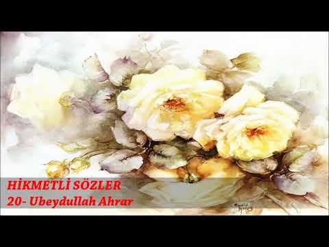 HİKMETLİ SÖZLER - 20. Ubeydullah Ahrar (ks)