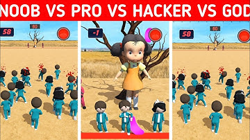 Squid game 2 noob vs pro #androidgameplay #gaming #trending #goldkids