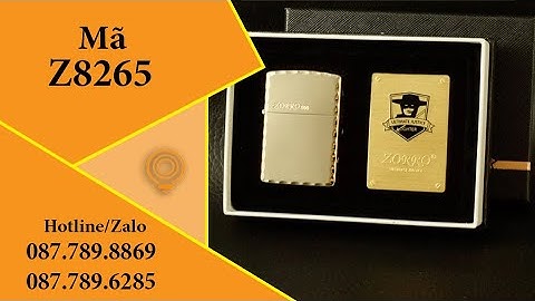 Bật lửa xăng đá zorro Z8265 | quẹt zorro cao cấp chính hãng