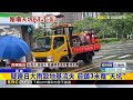 高雄前鎮馬路現「天坑」 怪手回填也陷入@newsebc