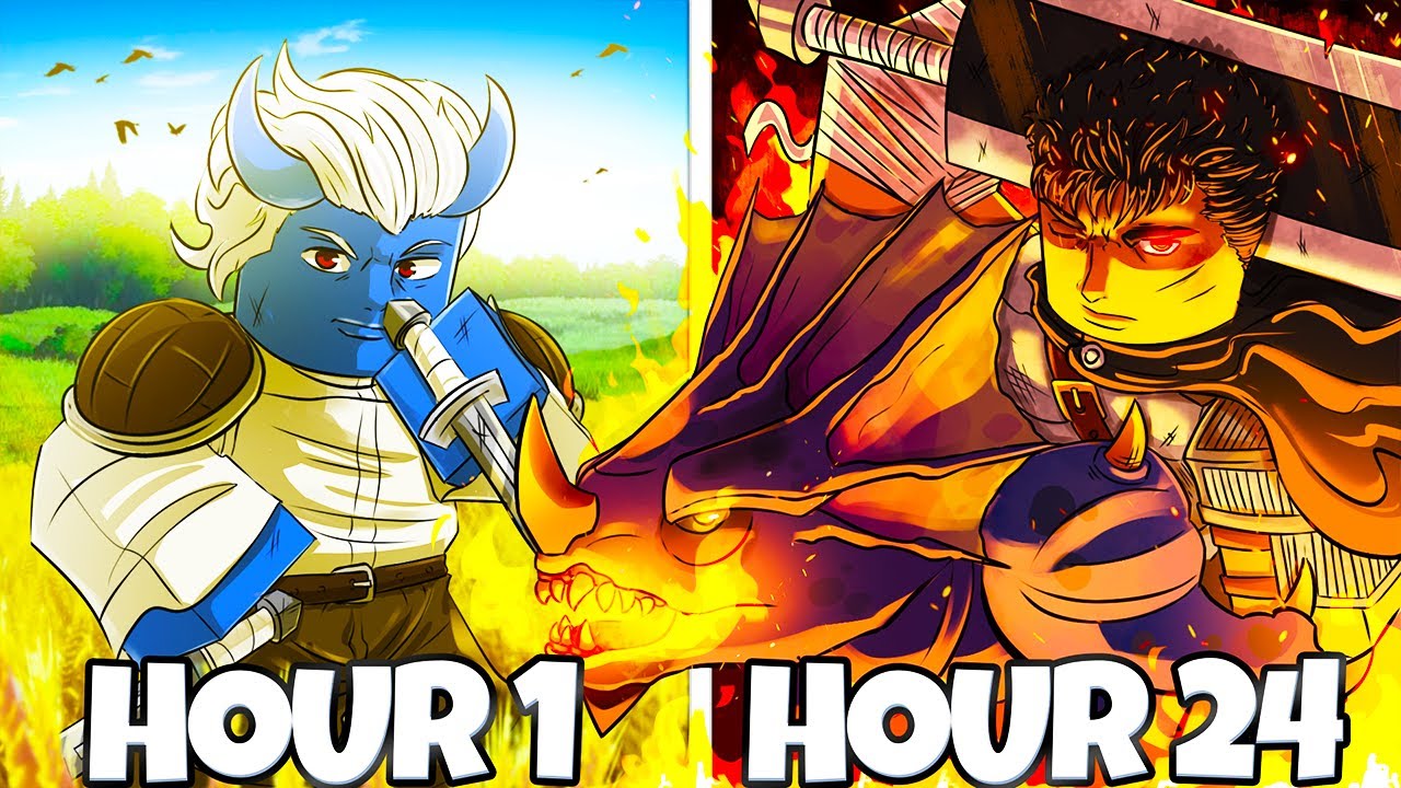 I Survived 24 HOURS in DEVAS of CREATION Roblox!