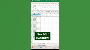 Reverse Text in excel