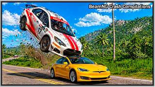 High Speed Traffic Crash Compilation #12 – BeamNG.drive screenshot 5