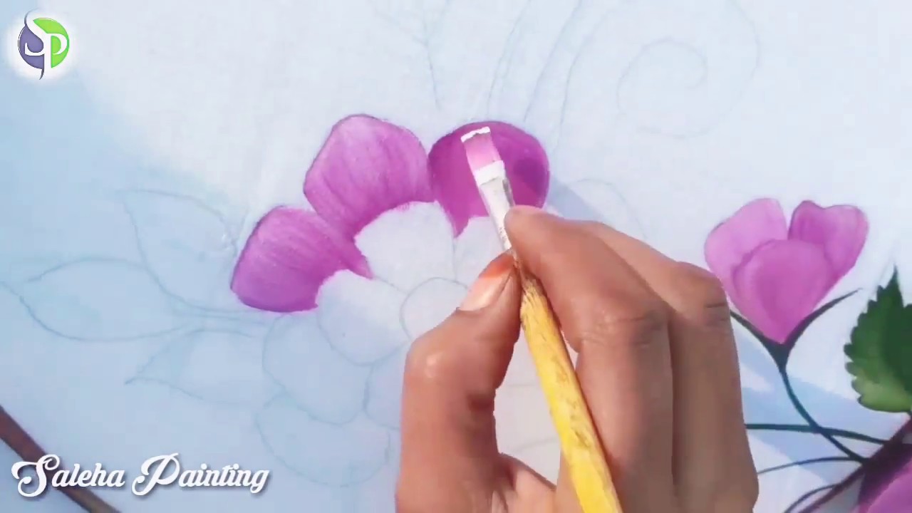 Simple Panting Design || SalehPainting - YouTube