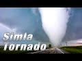 Storm chasing tornado up close  simla colorado 4th june 2015