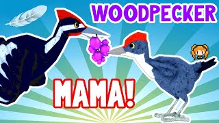 WOODPECKER Baby + Mama! Roblox Feather Family New Bird