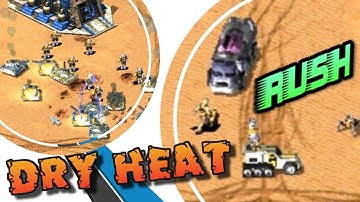 Red Alert 2 Online - Engineer Rush with Tesla Trooper Spam in Dry Heat