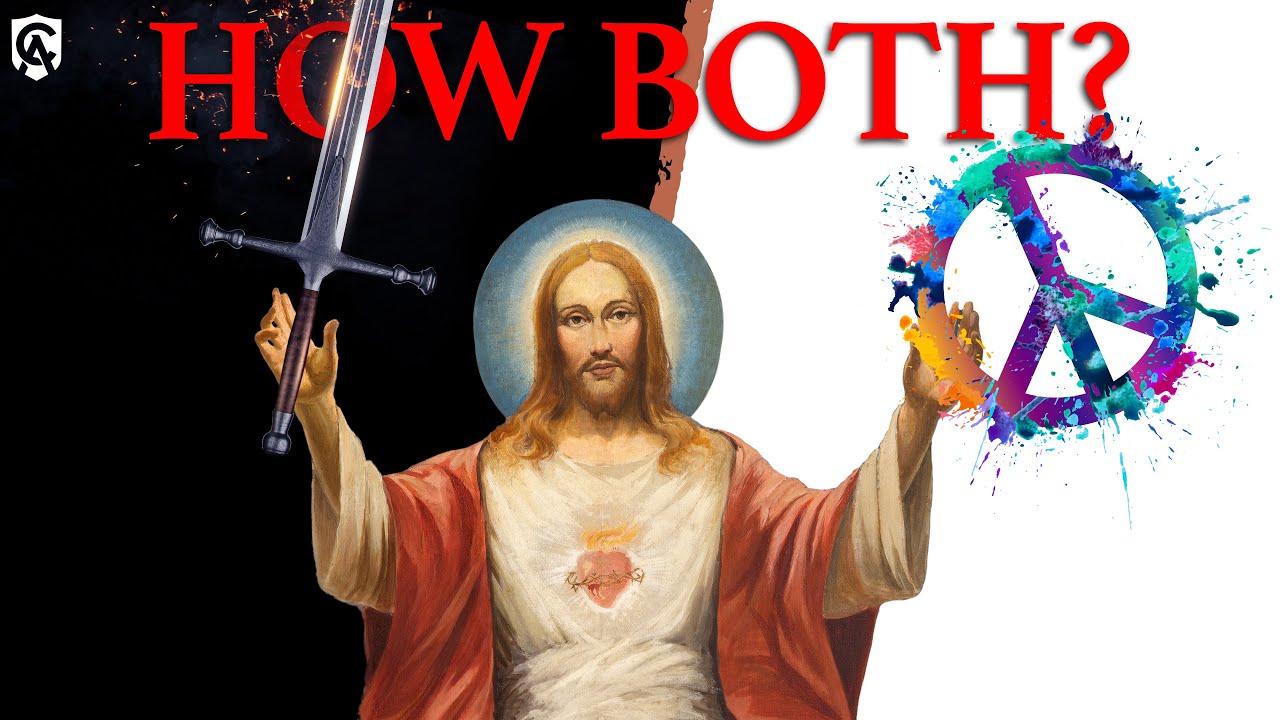 did-jesus-contradict-himself-matt-5-39-matt-10-34-youtube