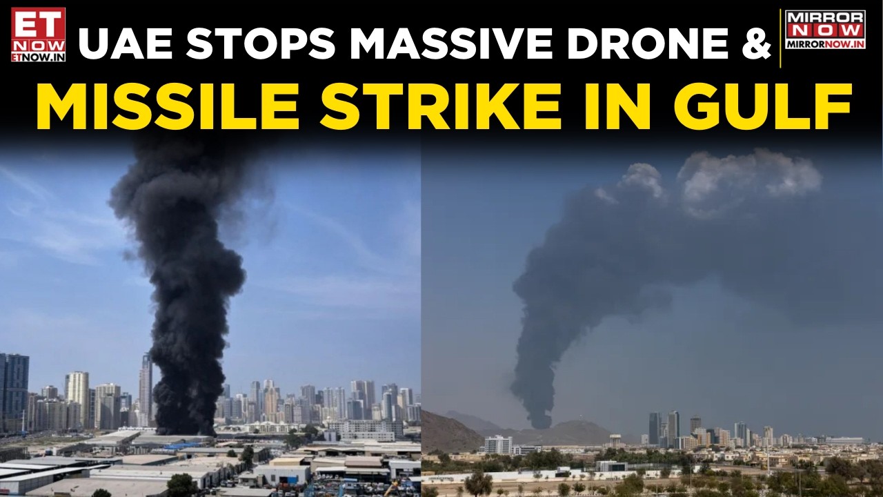 UAE Air Defenses Destroy Iranian Drones & Missiles Aimed At US Bases | Gulf Tensions Rise | ET Now