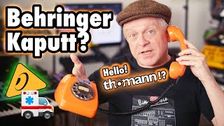 Behringer Kaputt? What to expect from Thomann service? SYNTH RANT