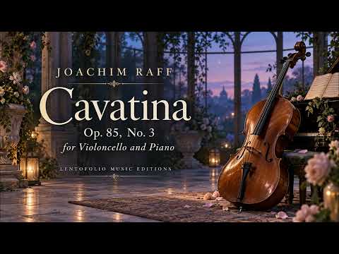 Cavatina, Op. 85 No. 3 (for Cello and Piano) - Joachim Raff