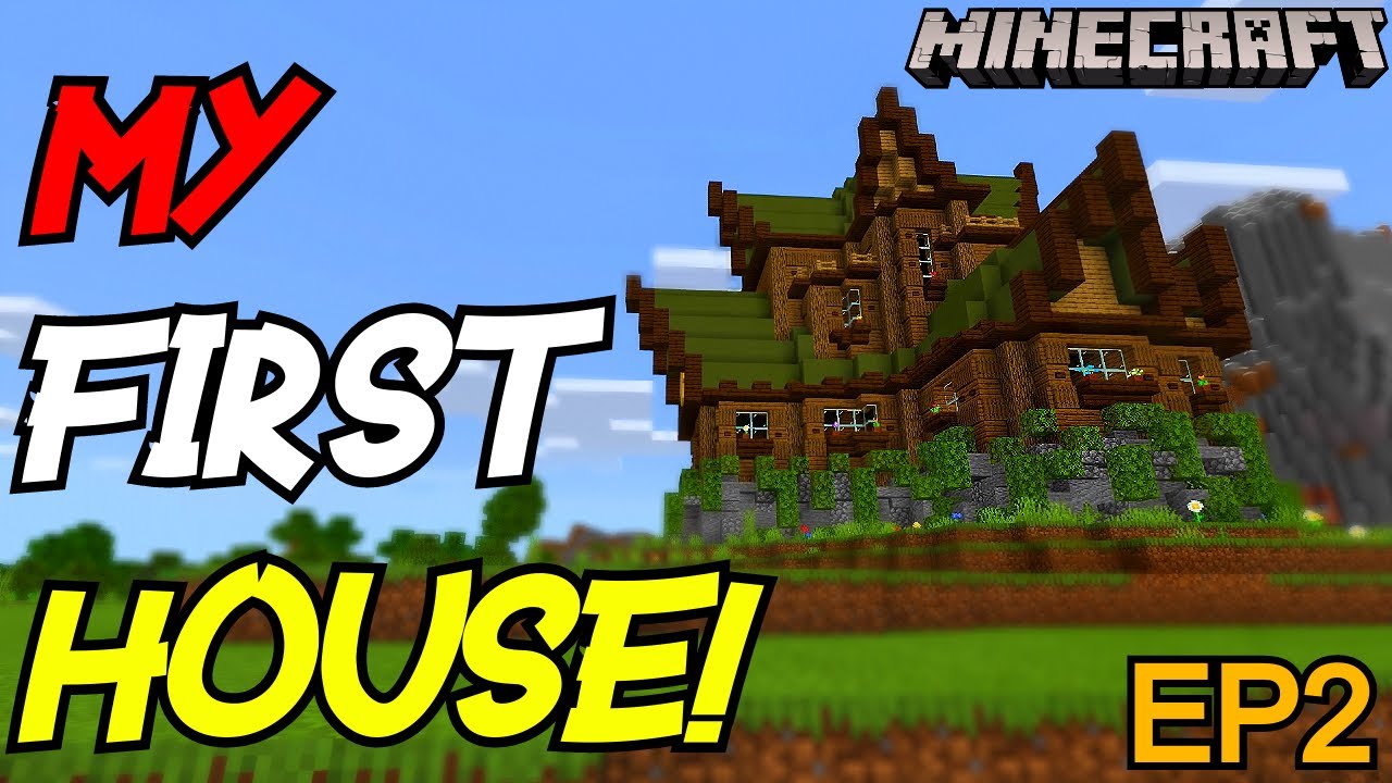 Minecraft 1.16 Survival - EP.2 - Building A Nice Little Starter Base ...