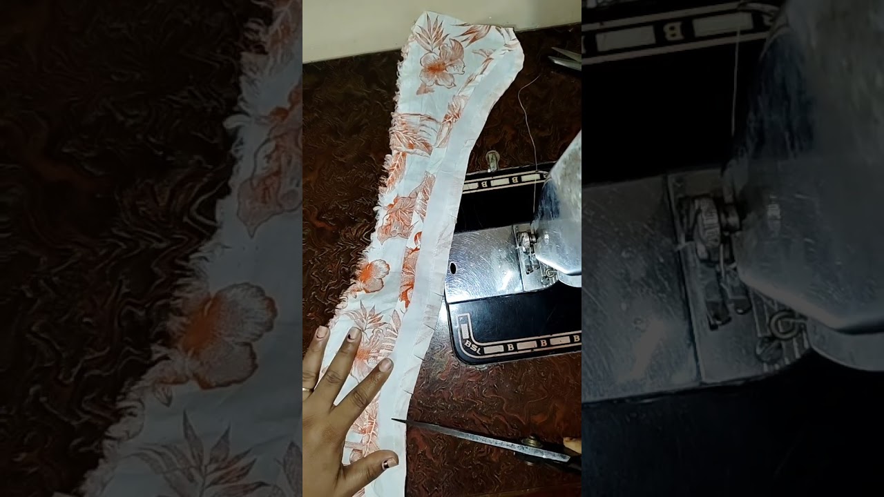 perfect collar cutting stitching video