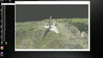 Point cloud visualization based on Laser scanning.