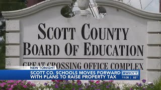 WATCH | Scott Co. schools moves forward with plans to raise property tax