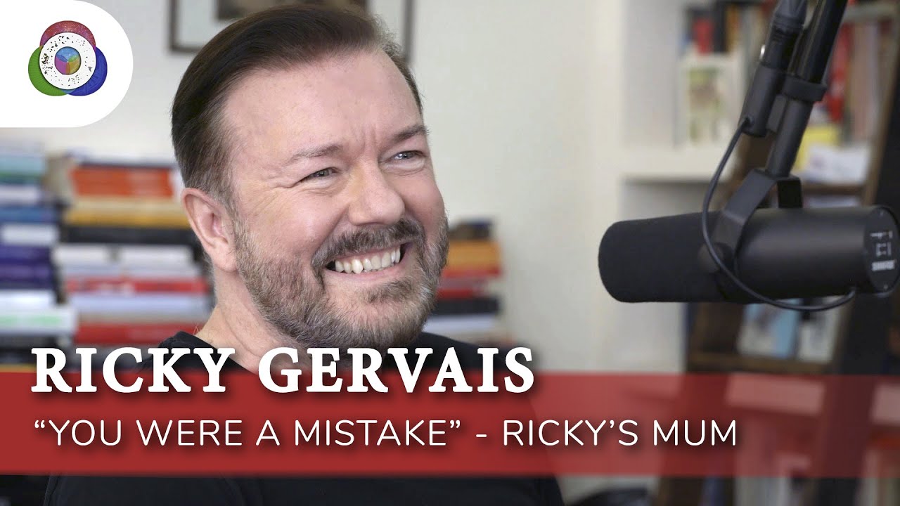 Ricky Gervais - "You were a mistake." -Ricky's Mum: The Origins Podcast