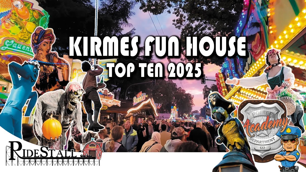 Kirmes Fun House Top 10 - unsere liebsten transportablen Laufhäuser in 2025 | POV Walkthrough