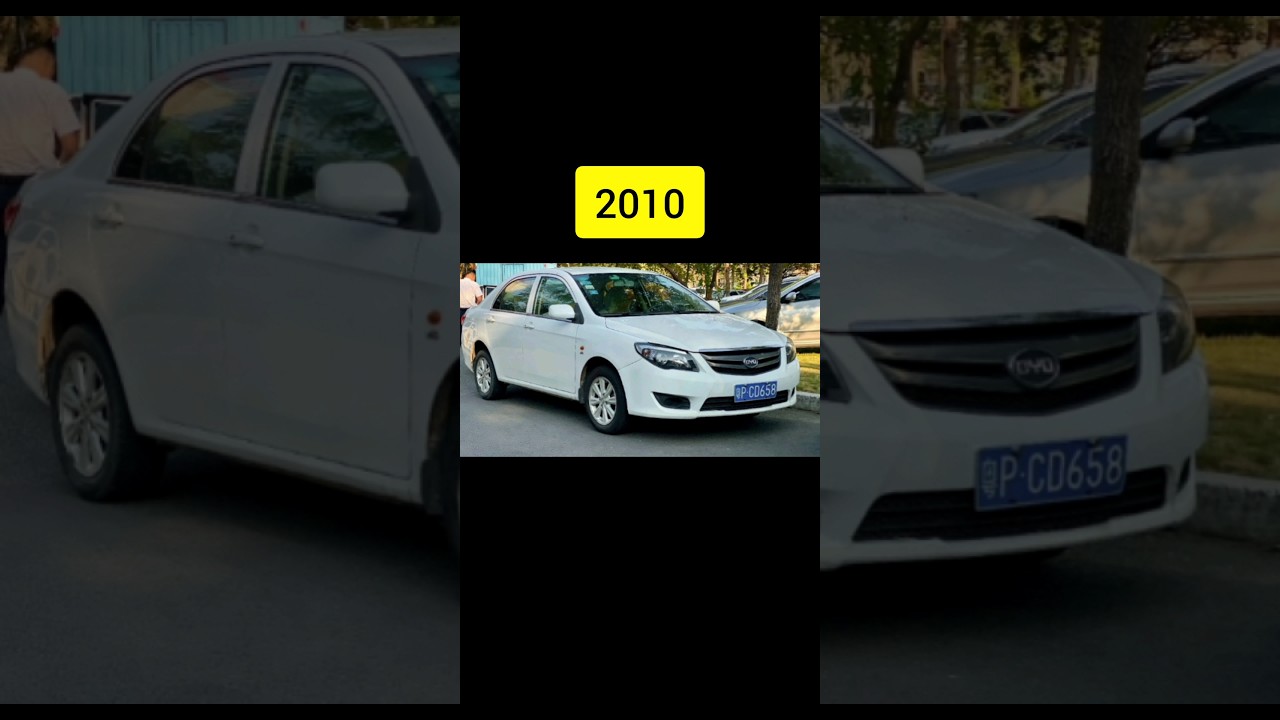 Evolution of BYD Car (2003-2023)